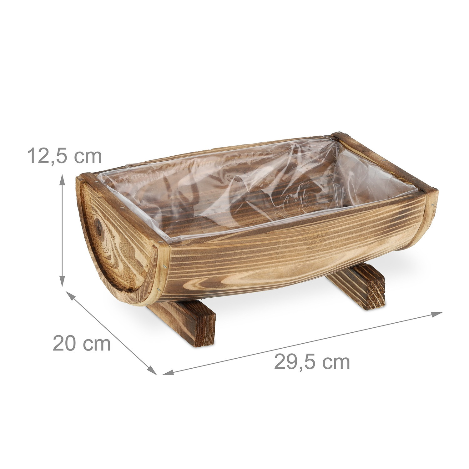 2x Half-Barrel Planters