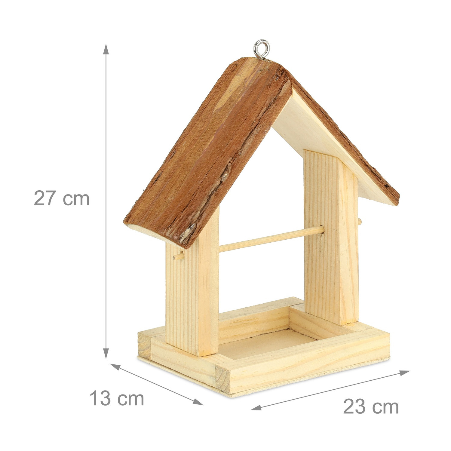 Houten voederbak