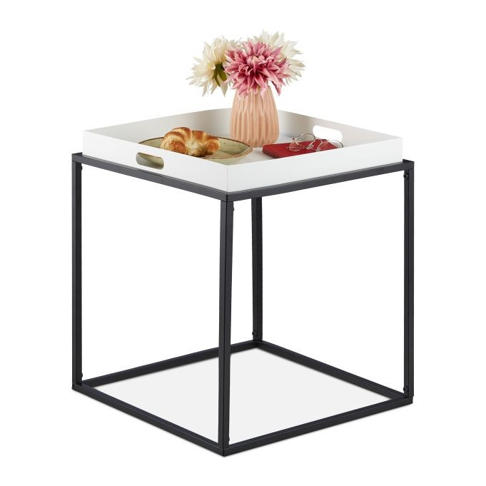 Side Table with Tray