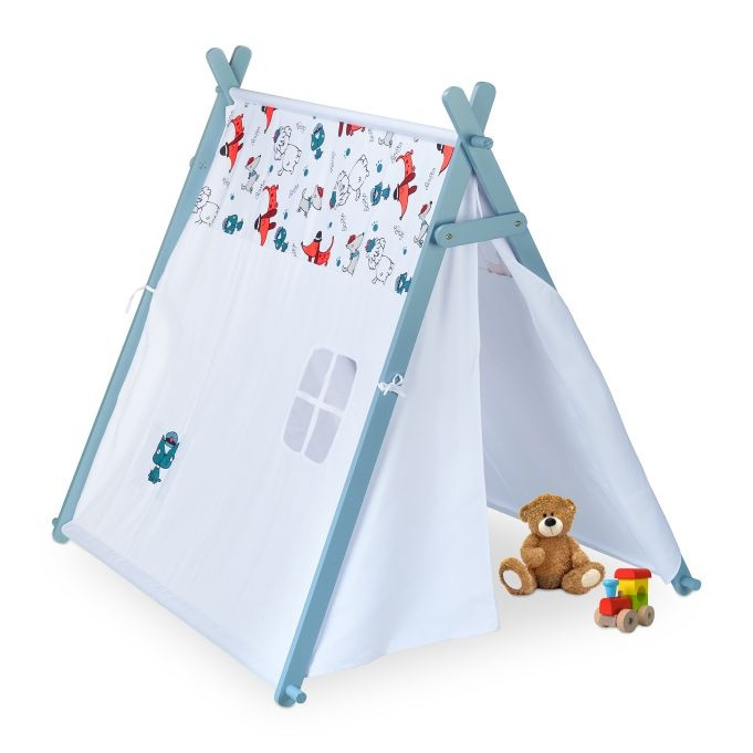 Biely stan Teepee pre deti