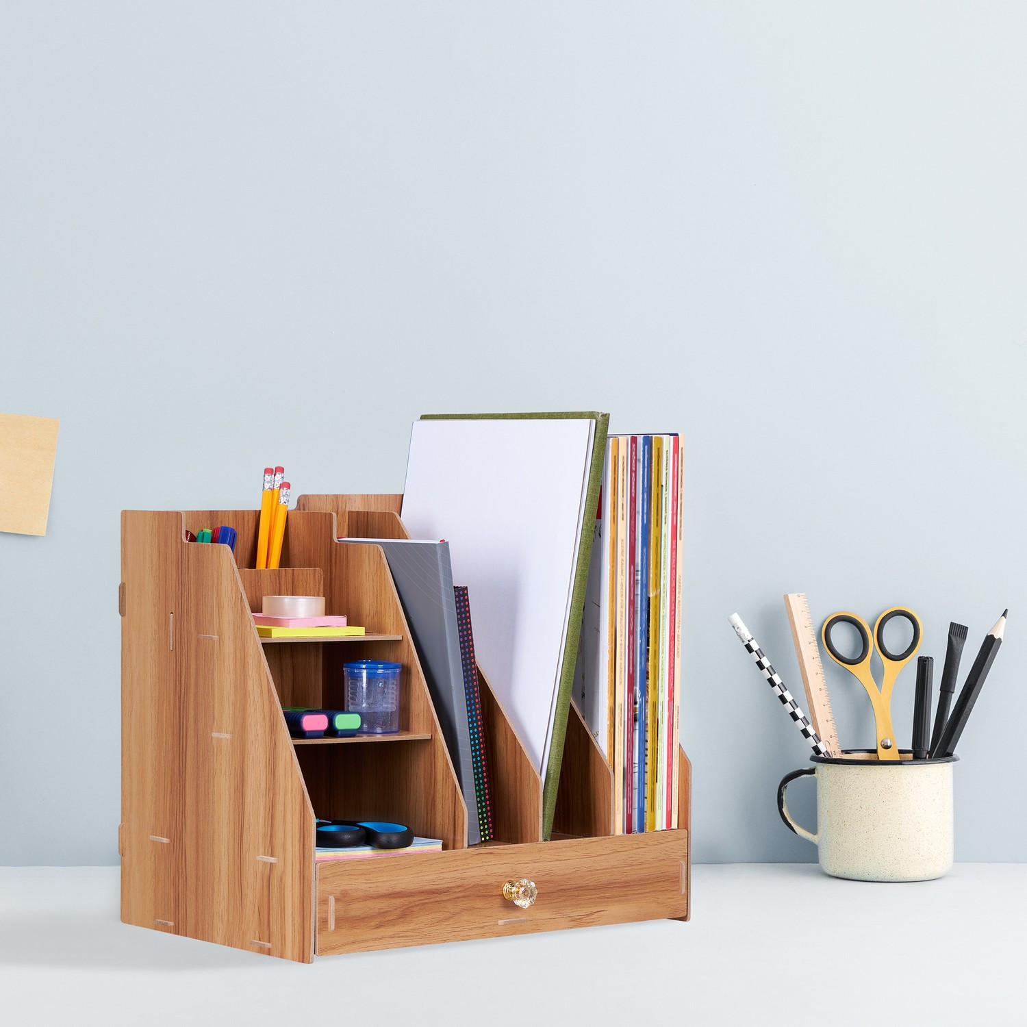 Bureau organizer met compartimenten