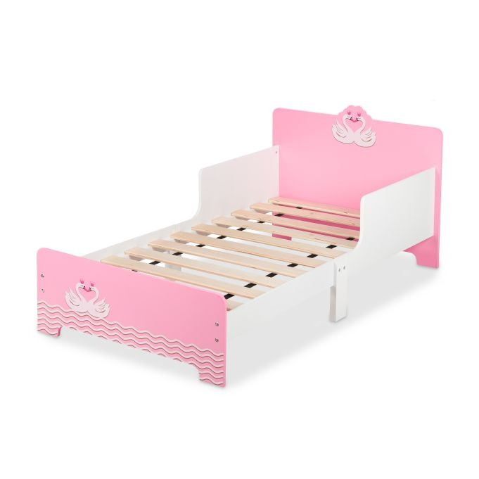 Cama infantil com design de cisne