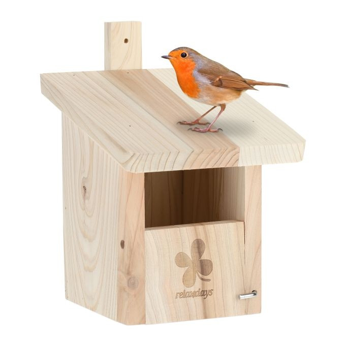 Nesting Box Natural Wood