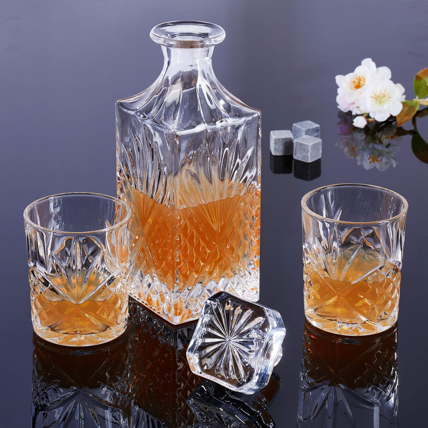Ensemble de 4 verres à whisky