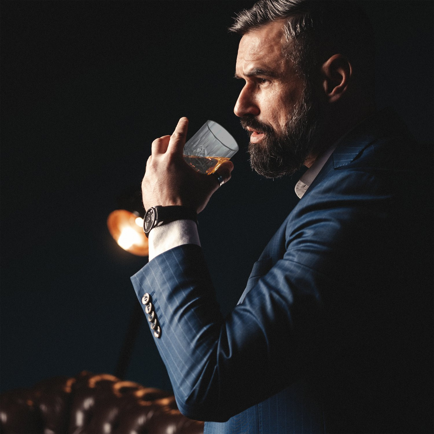 Set da whisky da 5 pezzi, decanter e bicchieri