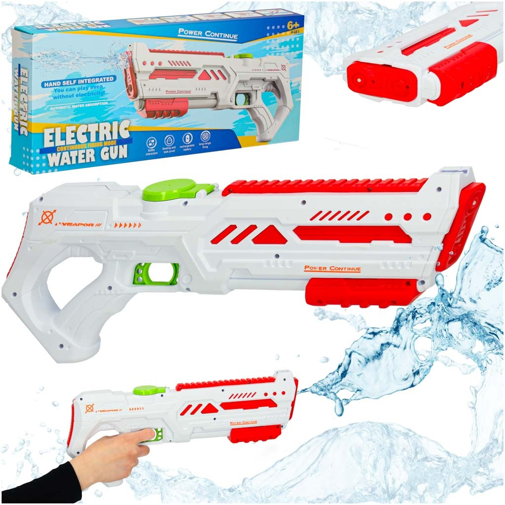 Pistolet à eau électrique blanc