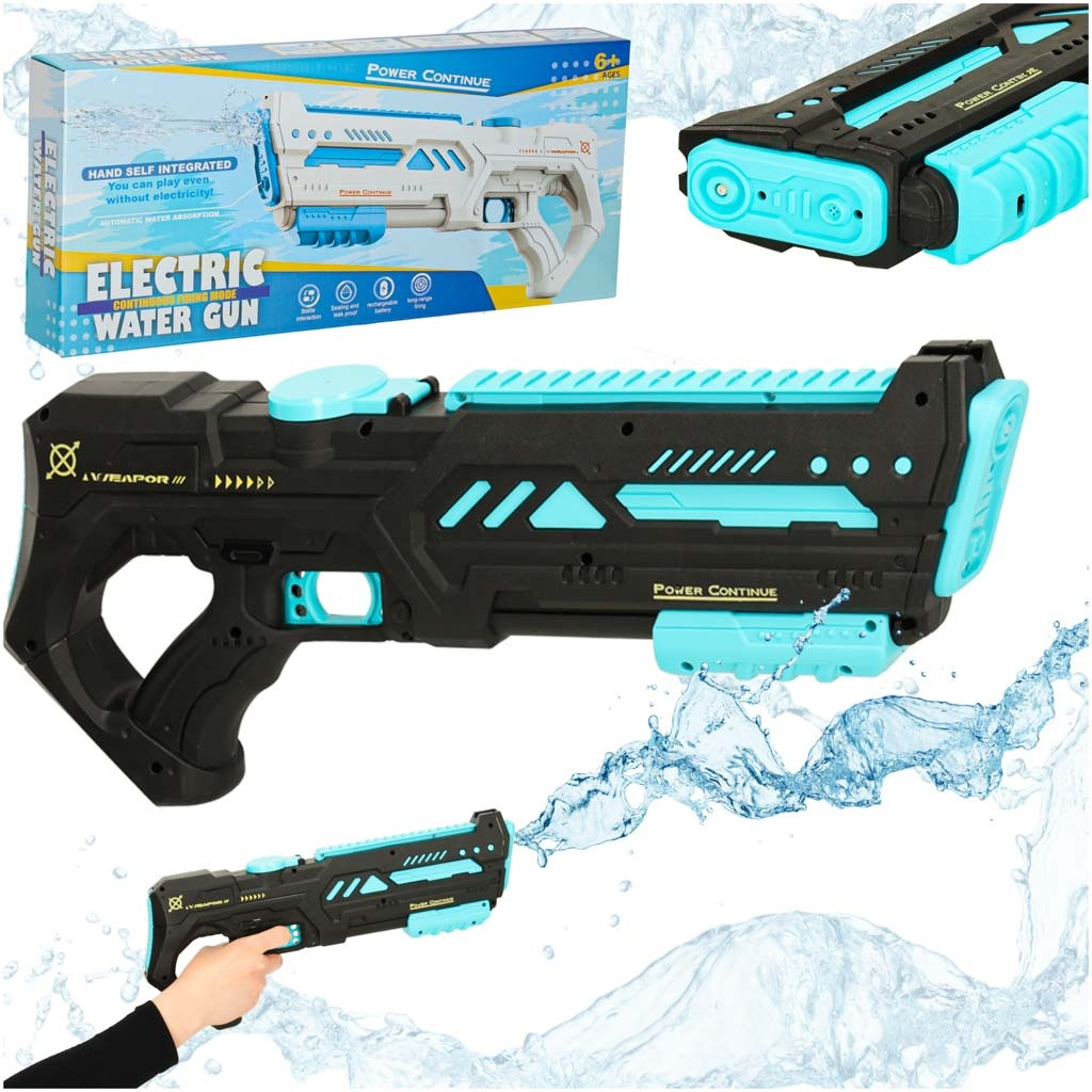Pistolet à eau électrique noir