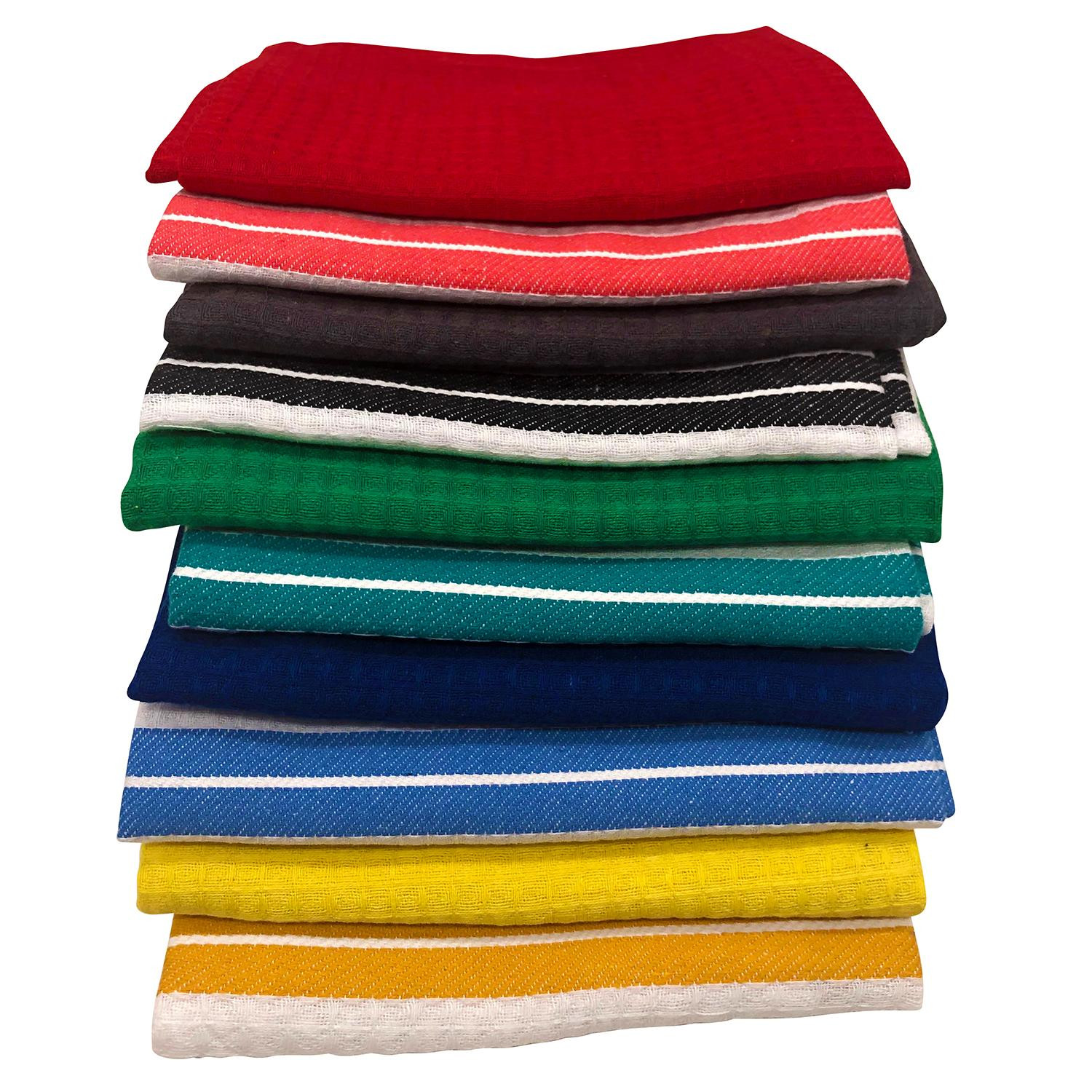 10x Strofinacci in Cotone - Multicolore