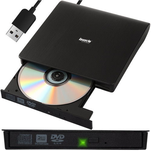 Unità esterna con masterizzatore CD/DVD, capacità 1 TB