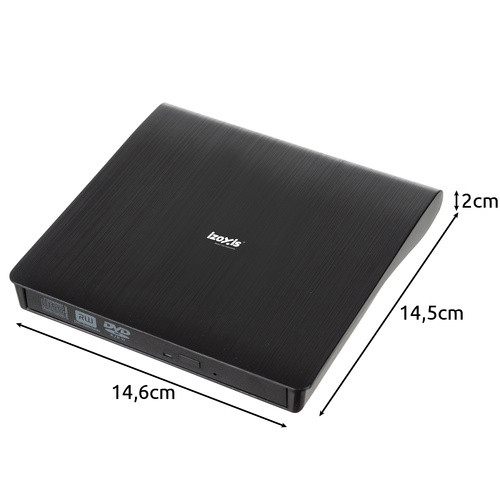 Unità esterna con masterizzatore CD/DVD, capacità 1 TB