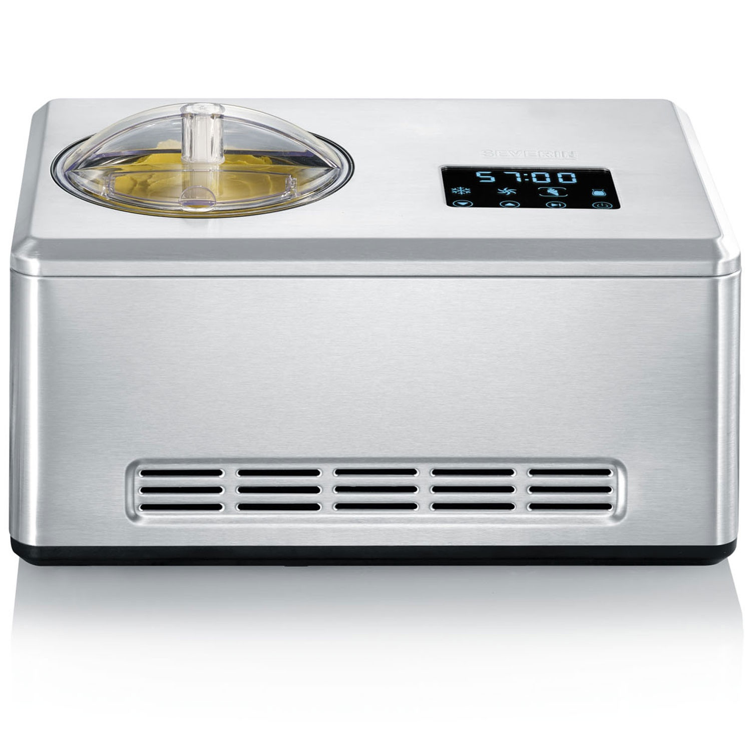 Ice Cream Maker with Compressor, 2 x 2L Capacity