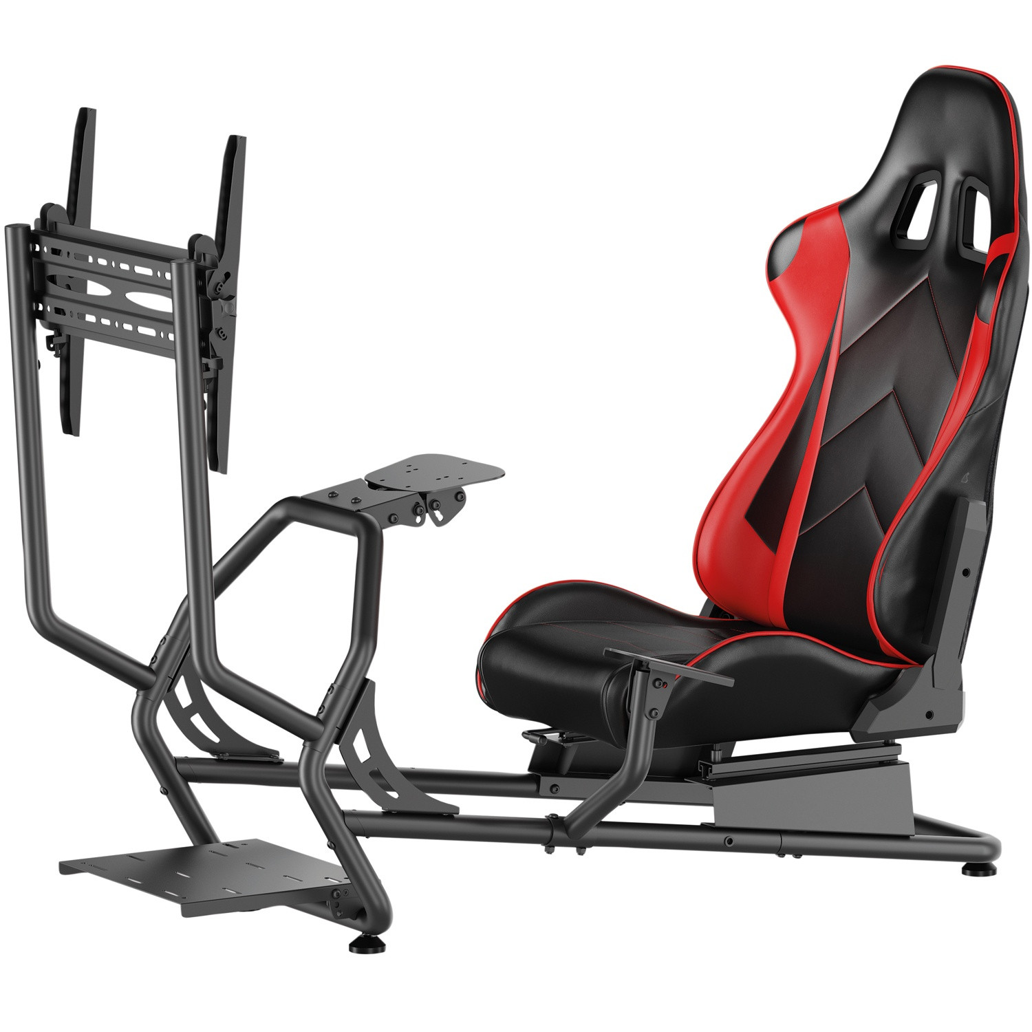 Cockpit de simulateur de course avec support d'écran 32-50"