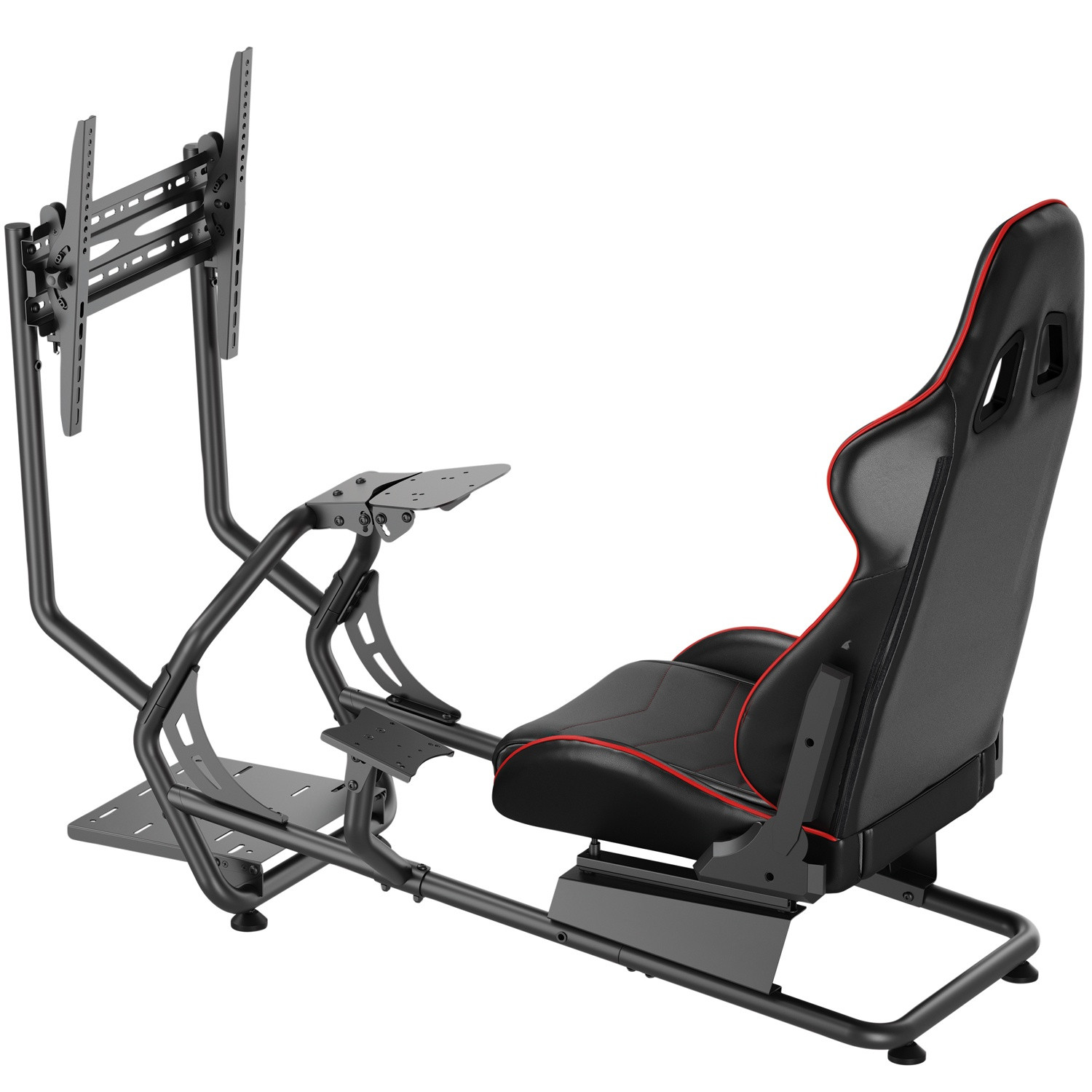 Cockpit de simulateur de course avec support d'écran 32-50"