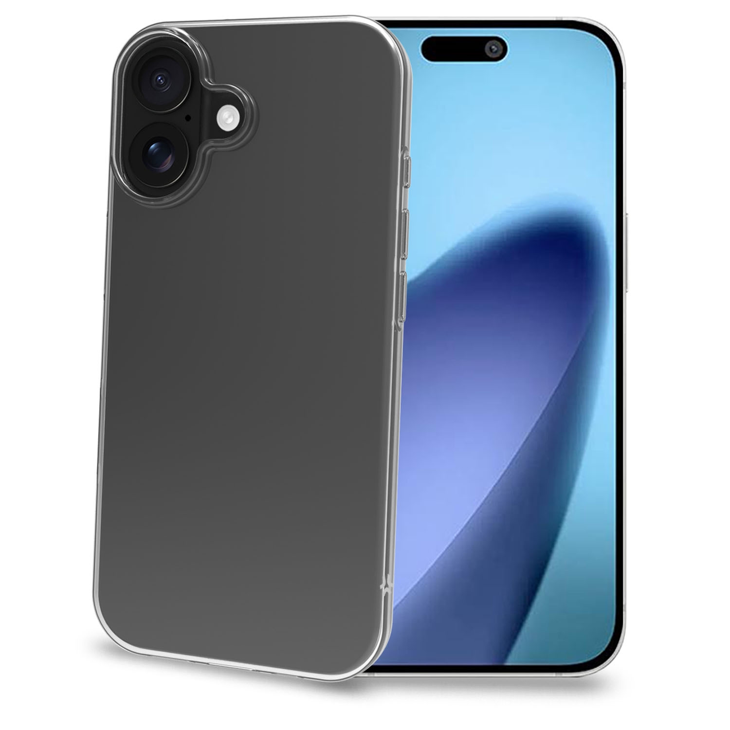 Capa TPU transparente para iPhone 17