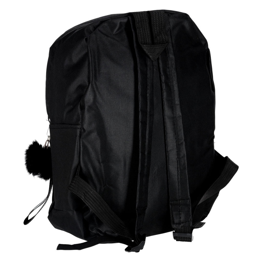 Schwarzer Schulrucksack, Einzelfach