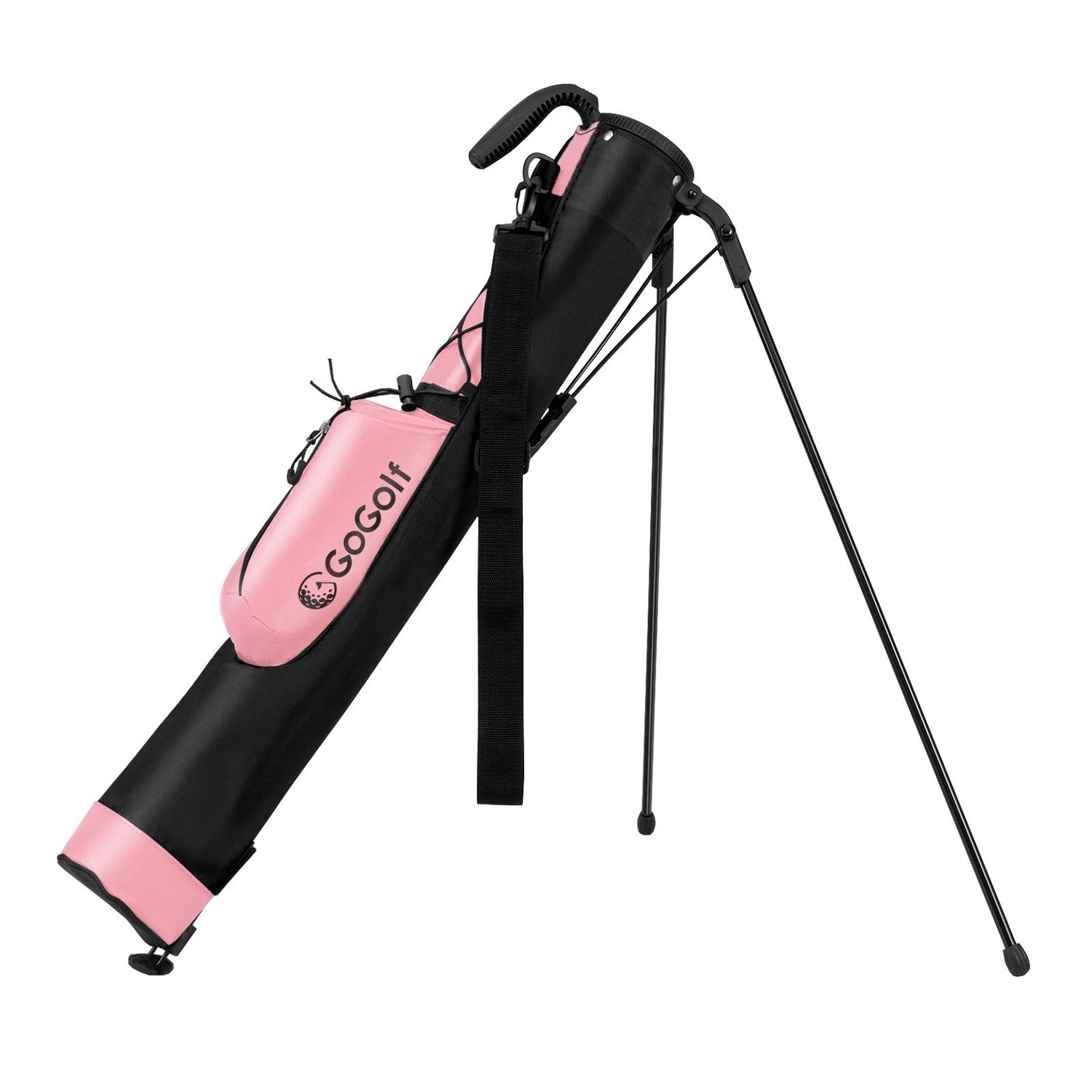 Sac de golf léger avec compartiment à 2 compartiments, rose