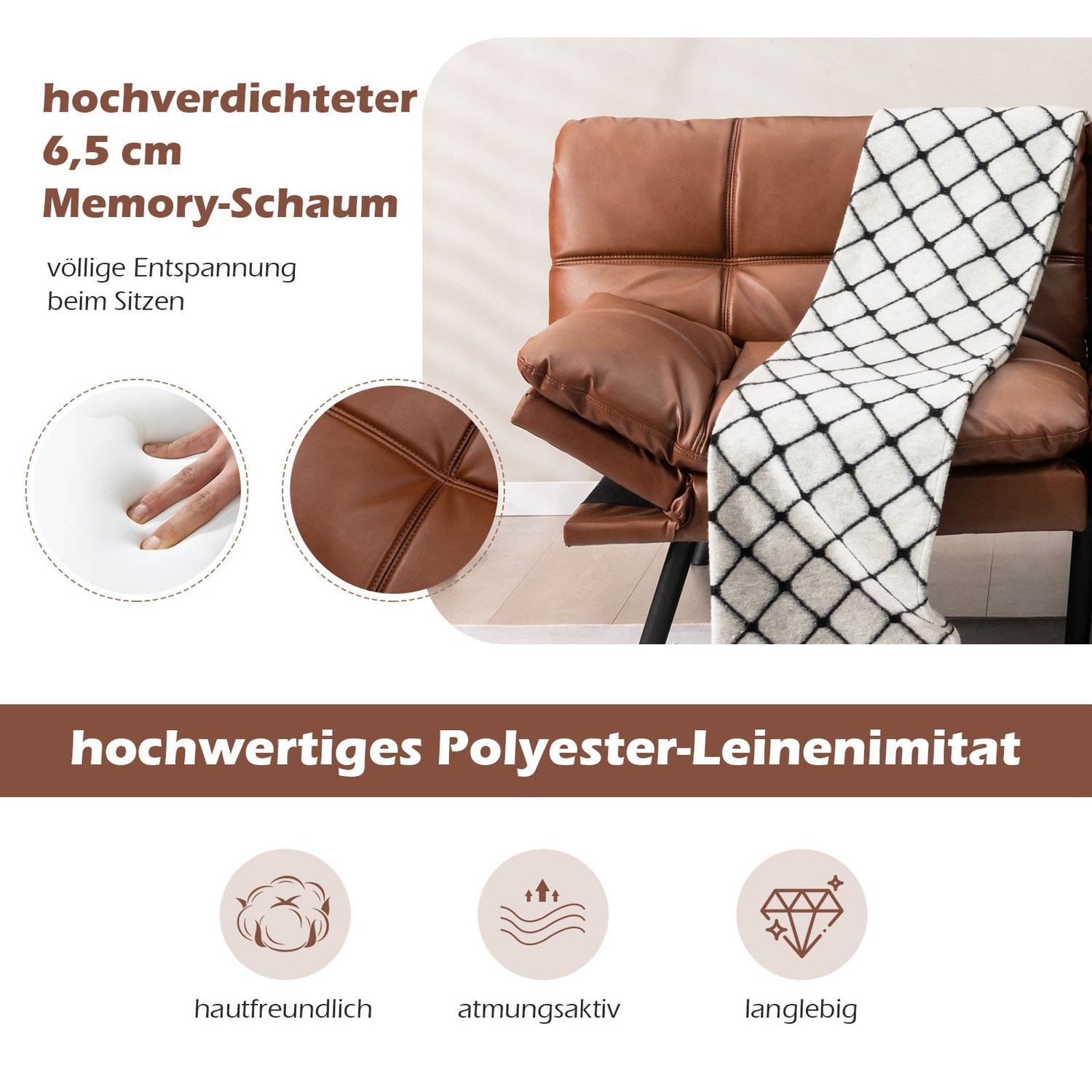 Convertible Futon Sofa Bed with Adjustable Backrest