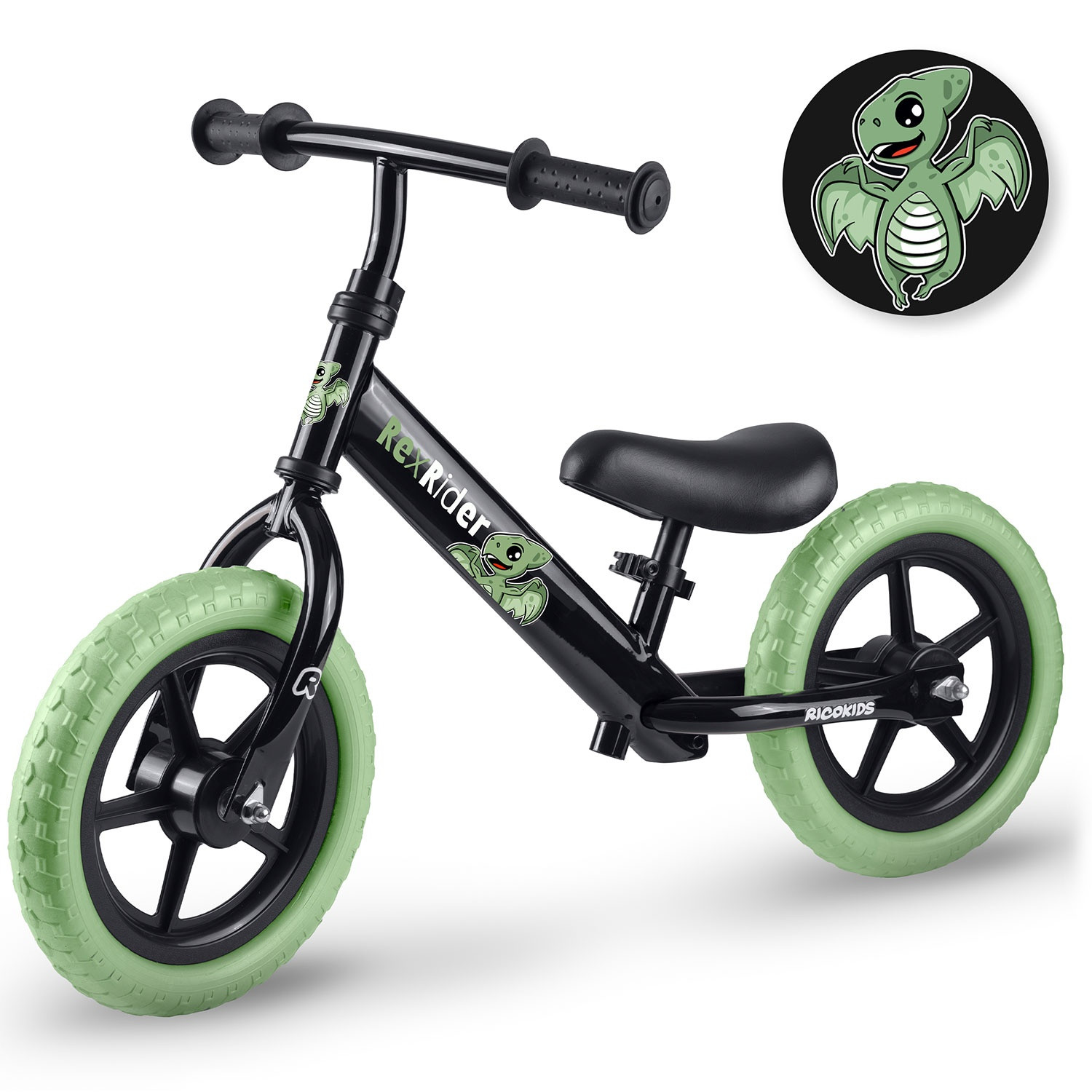 Kinderloopfiets, verstelbare zitting, lichtgewicht