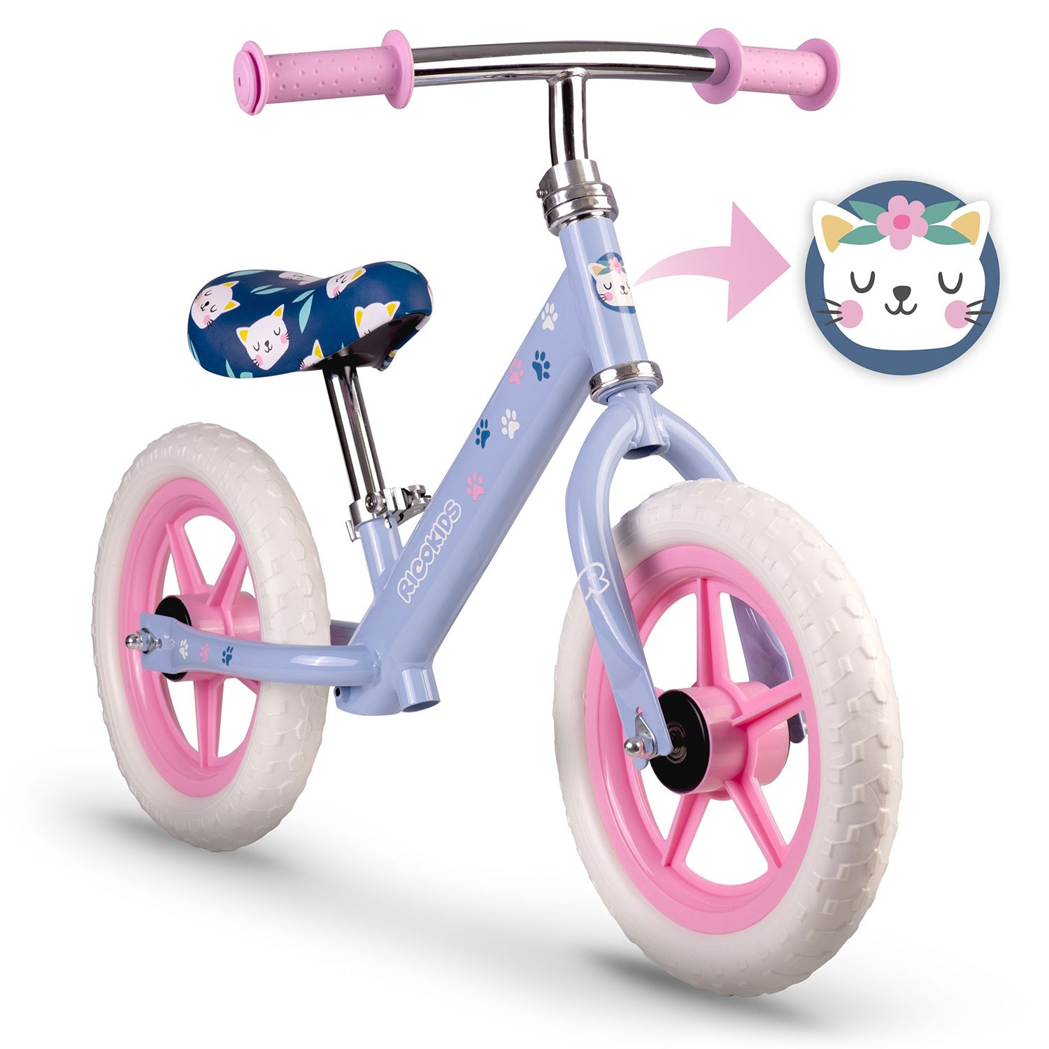 Kinderloopfiets – Verstelbaar, lichtgewicht ontwerp