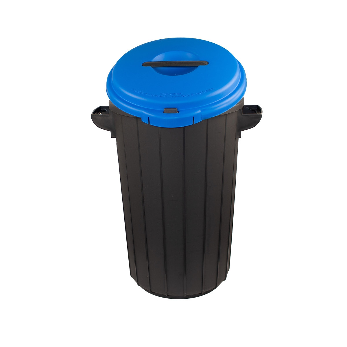 Pattumiera con coperchio, 35L, blu - Eco Solution