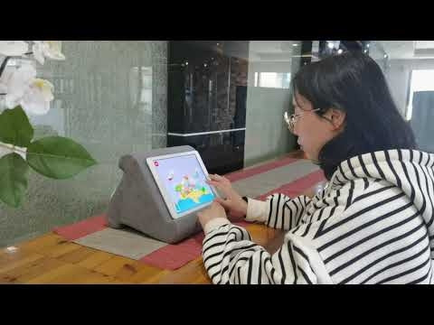 Tablet Pillow Stand, Memory Foam, 3 Viewing Angles