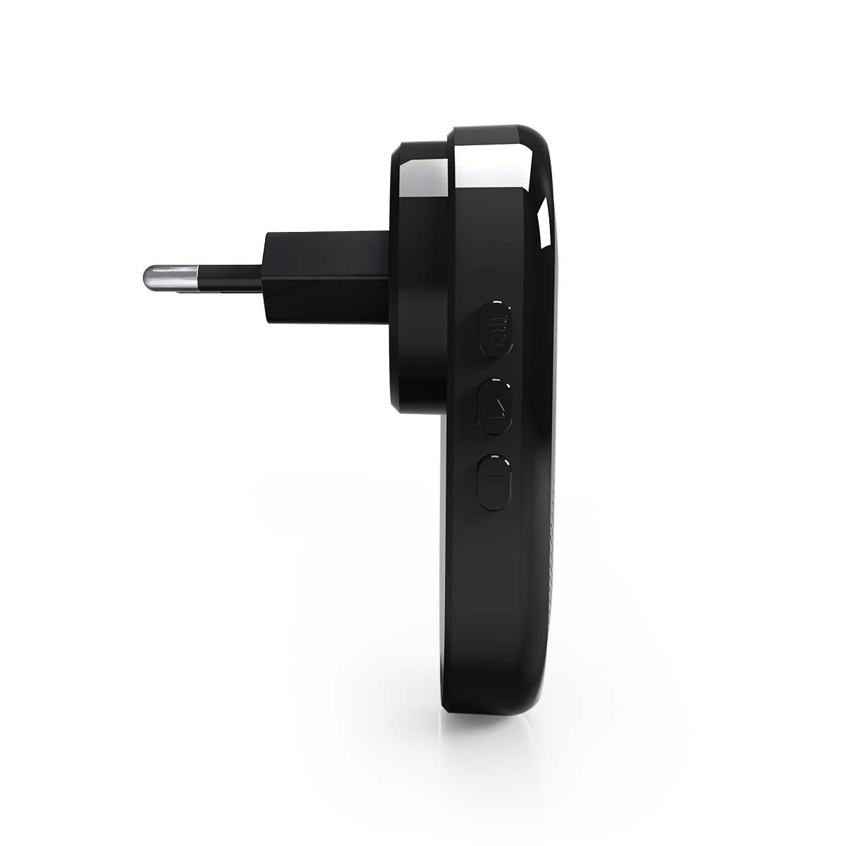 Campanello wireless, 55 suoni, volume regolabile, nero