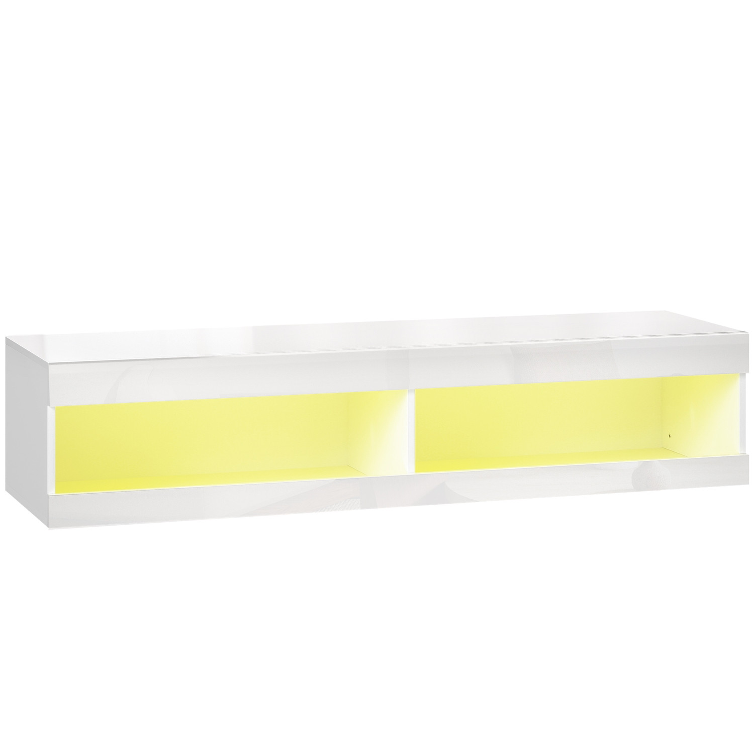 Suporte de TV de parede com LED RGB para TVs de 55 a 60 polegadas