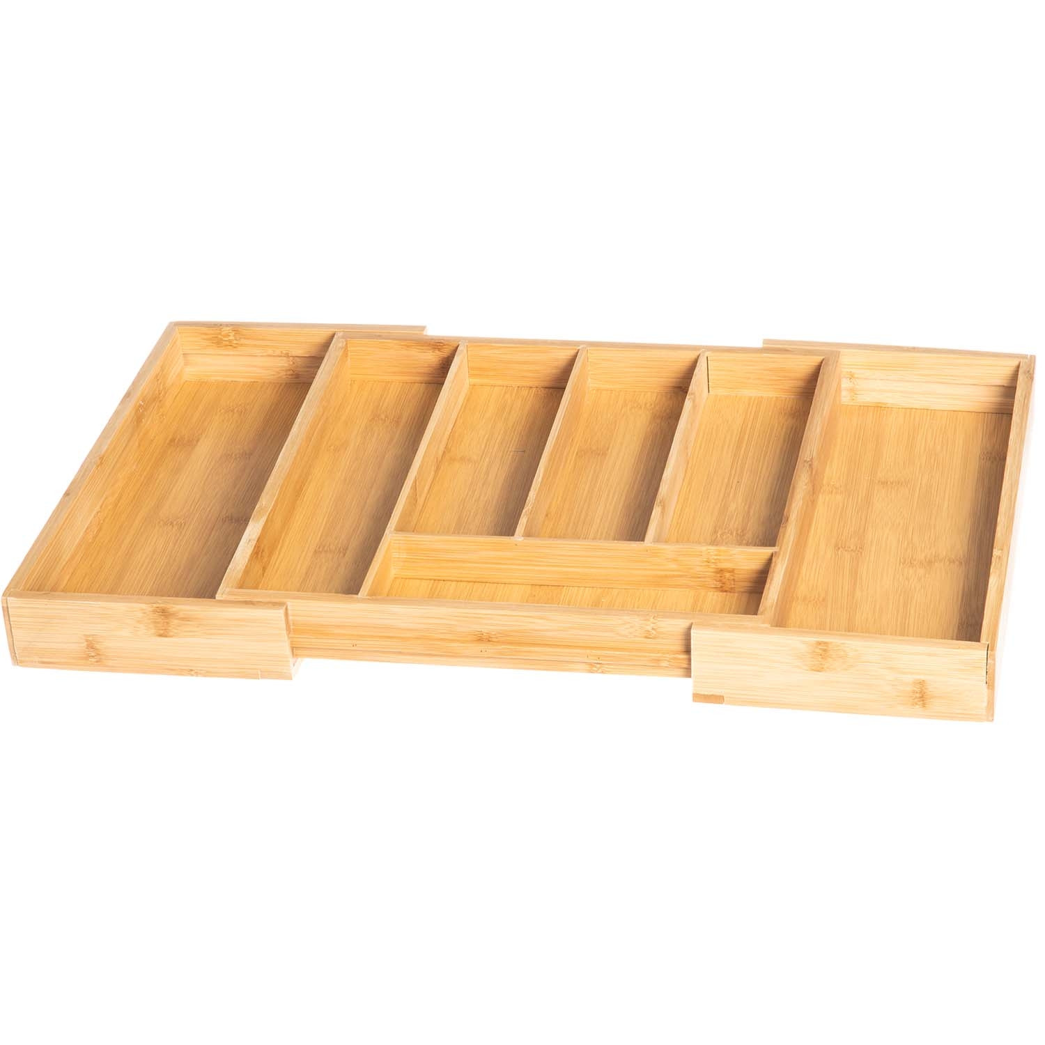 Range-couverts réglable en bambou