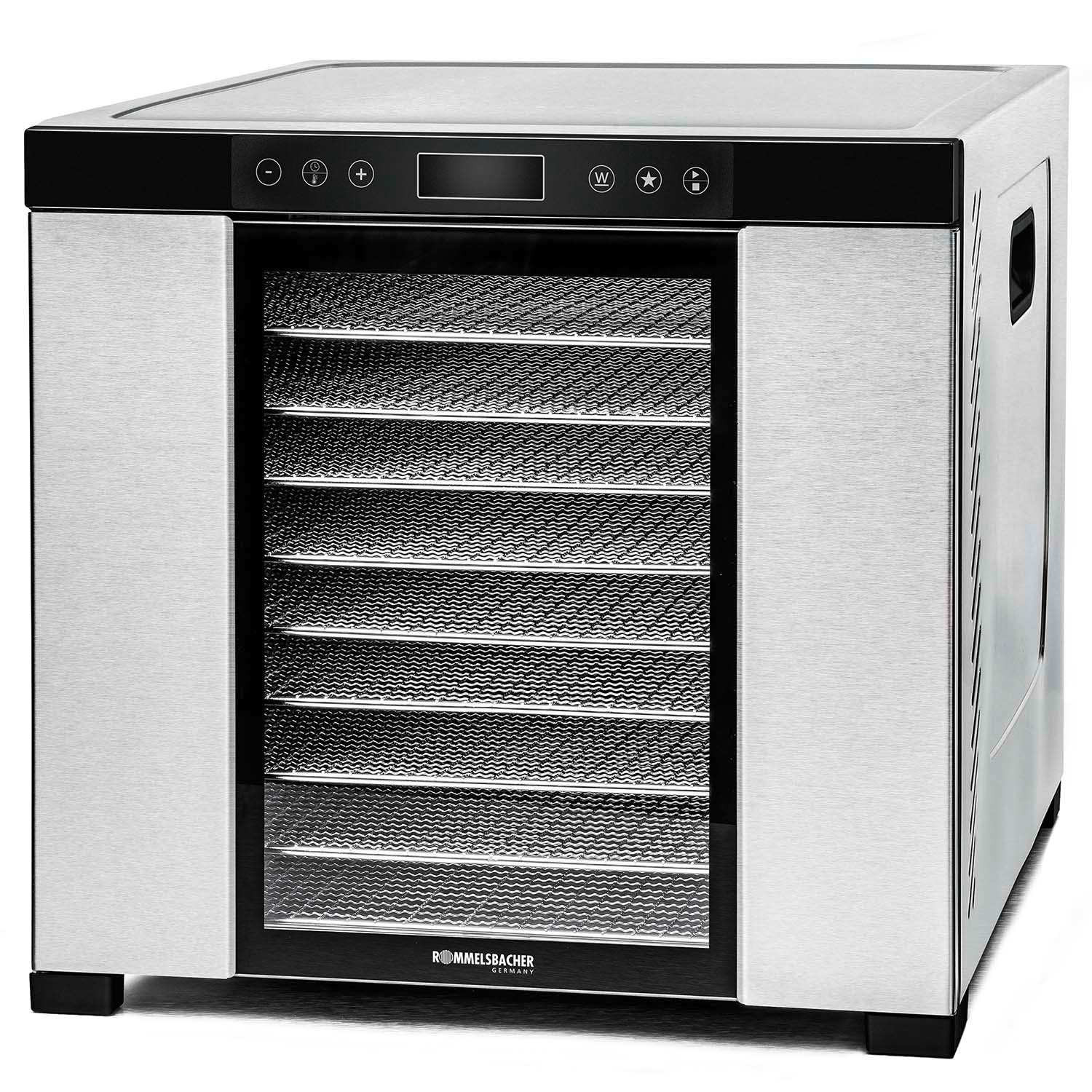 Dörrgerät, 5 Tabletts, einstellbare Temperatur