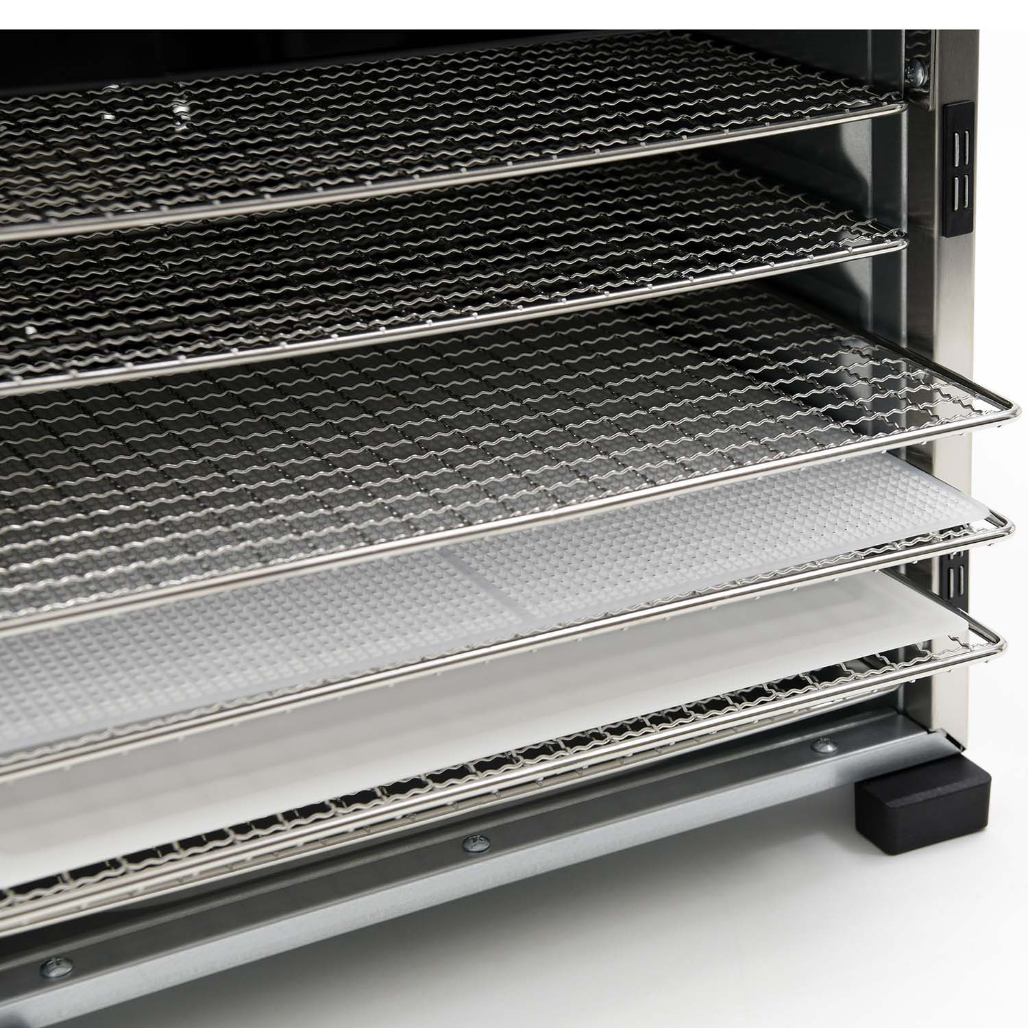 Dörrgerät, einstellbare Temperatur, 5 Tabletts