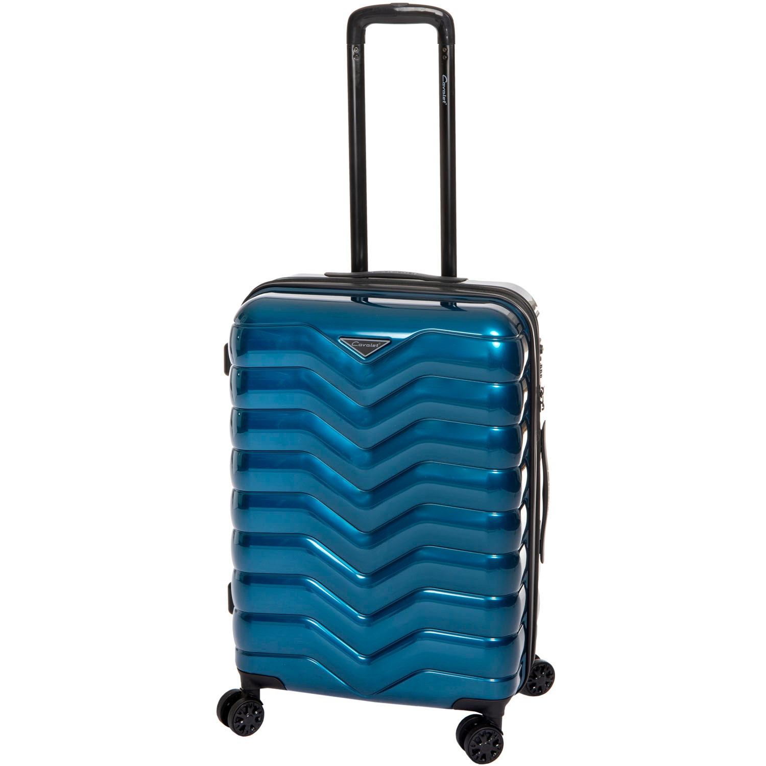 Ensemble de bagages, 3 pièces, bleu