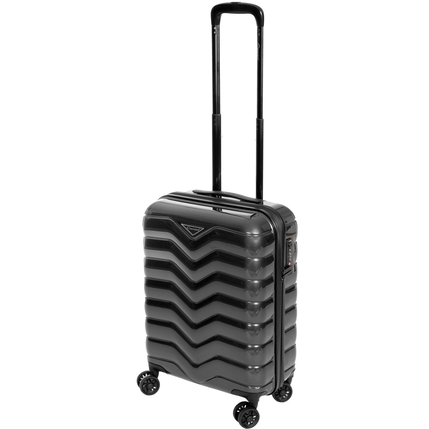 Ensemble de bagages, 3 pièces, couleur graphite