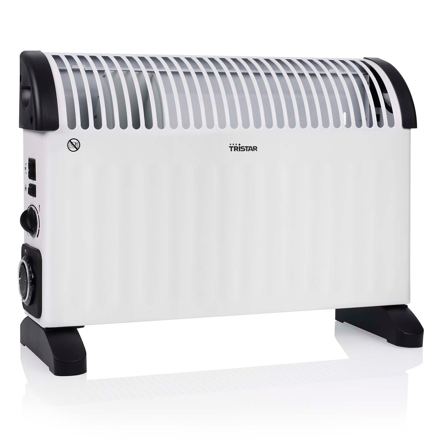 Termoconvettore 2000W con termostato e timer