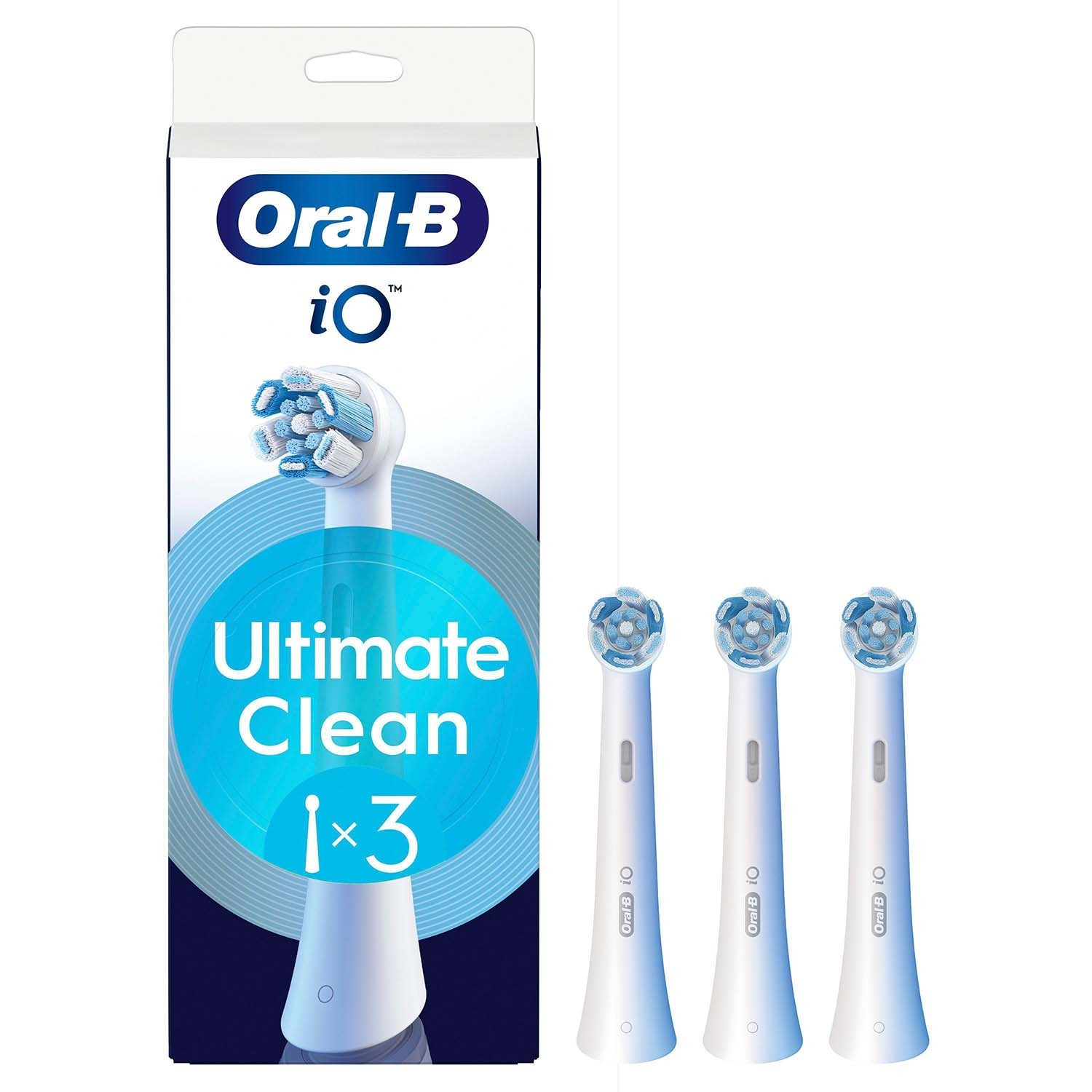 Zahnbürstenköpfe, Ultimate Clean, Weiß, 3er-Pack