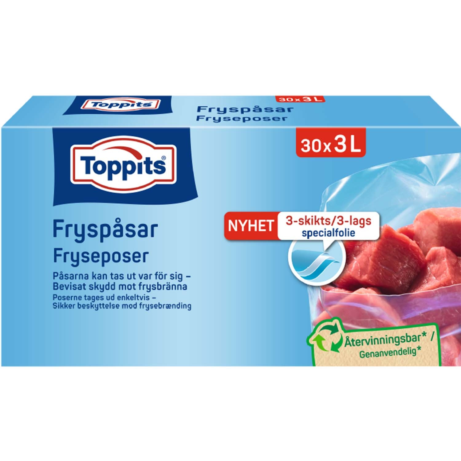 Müllbeutel 3L, 30er-Pack