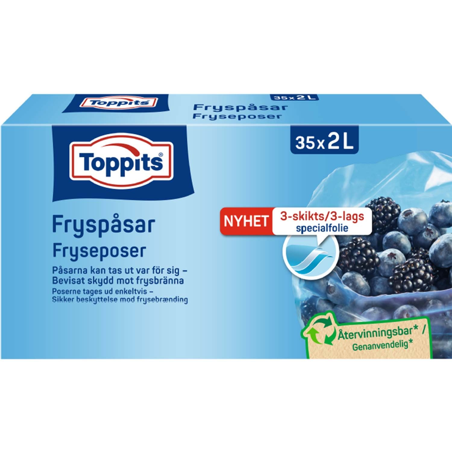 Müllbeutel 2L, 35er-Pack