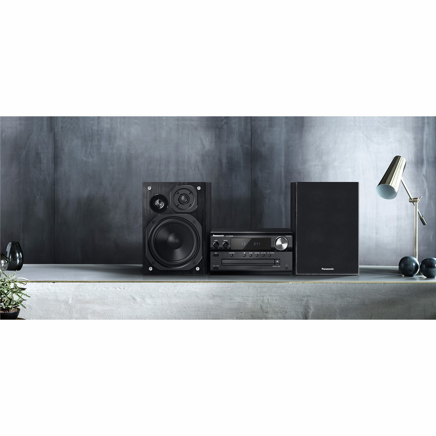 Hi-Res-Audio-Stereosystem mit CD, Bluetooth, USB/DAC