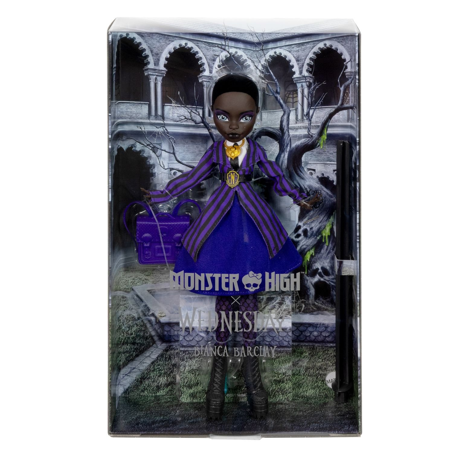Boneca Bianca da Monster High com suporte