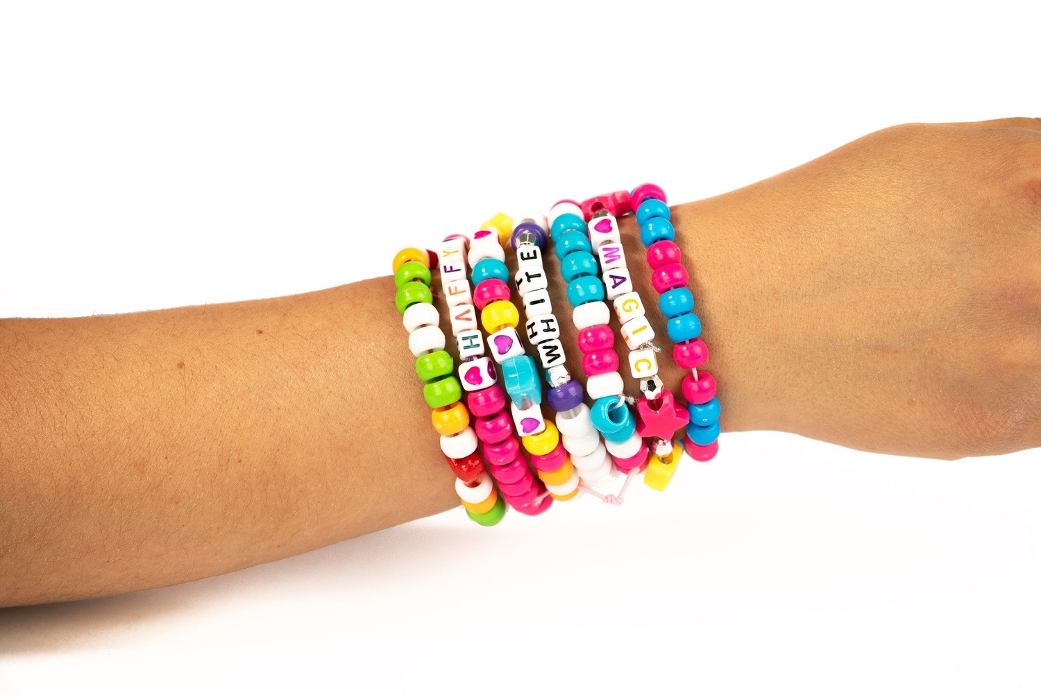 Set di perline per gioielli, 800 pezzi per braccialetti e collane