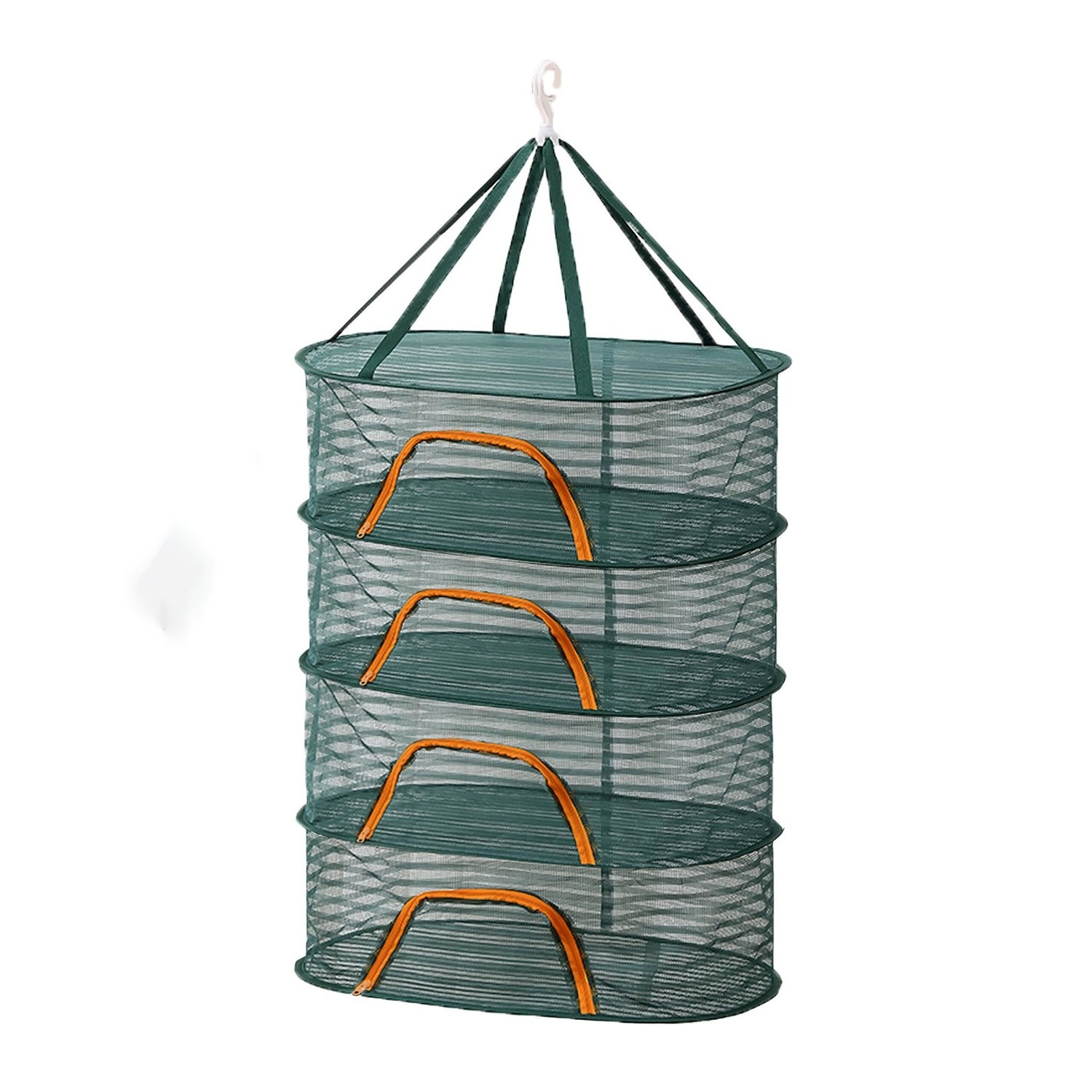 Foldable Oval Drying Net for Vegetables & More