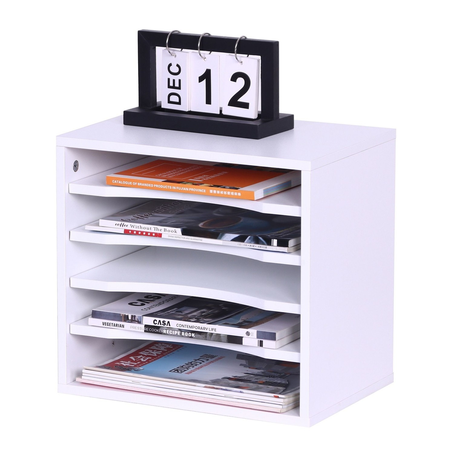 Porte-documents – Organiseur de bureau à 5 compartiments