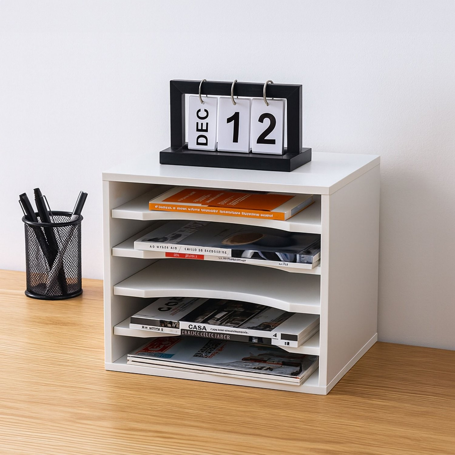 Porte-documents – Organiseur de bureau à 5 compartiments