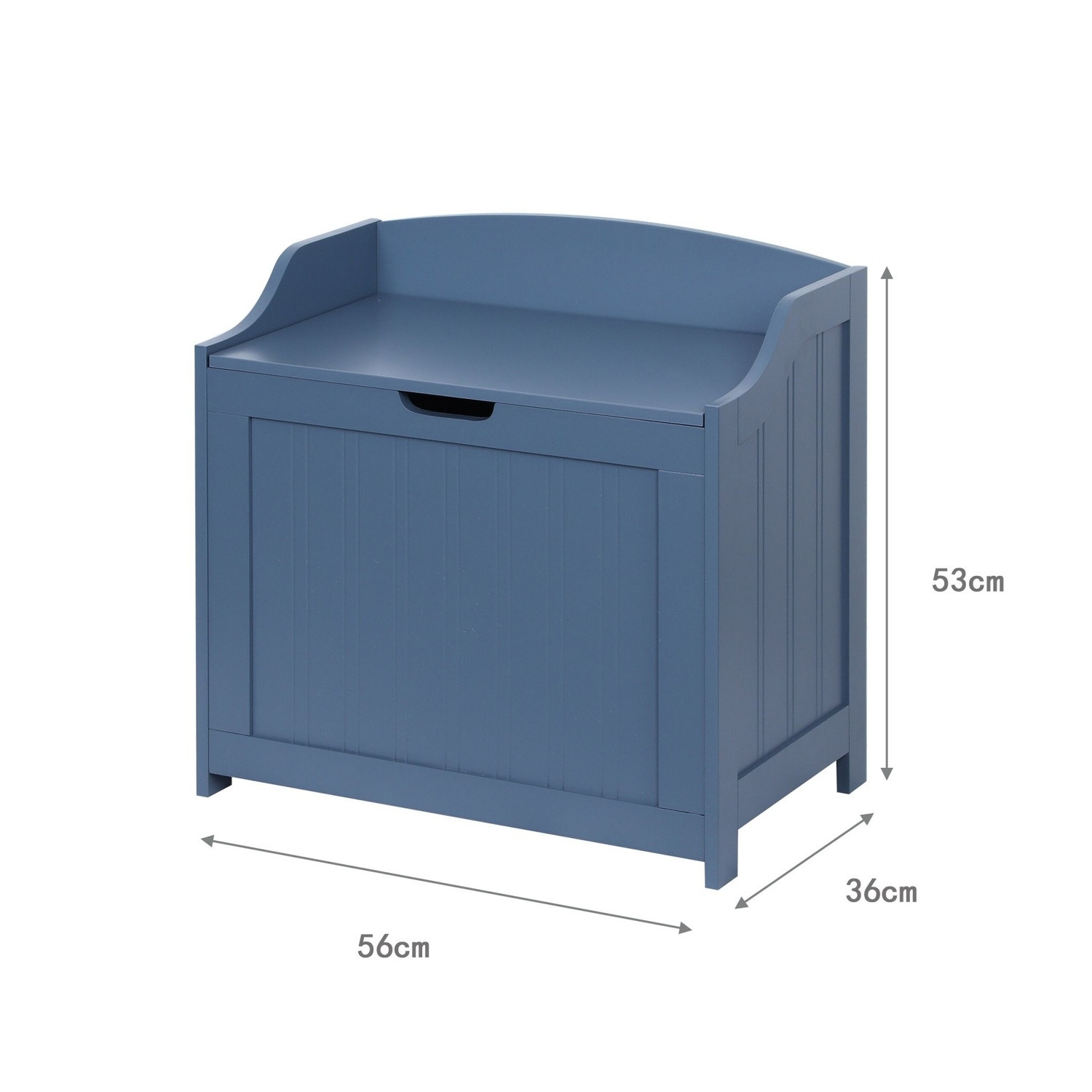 Laundry Box with Soft-Close Lid – Durable MDF Storage