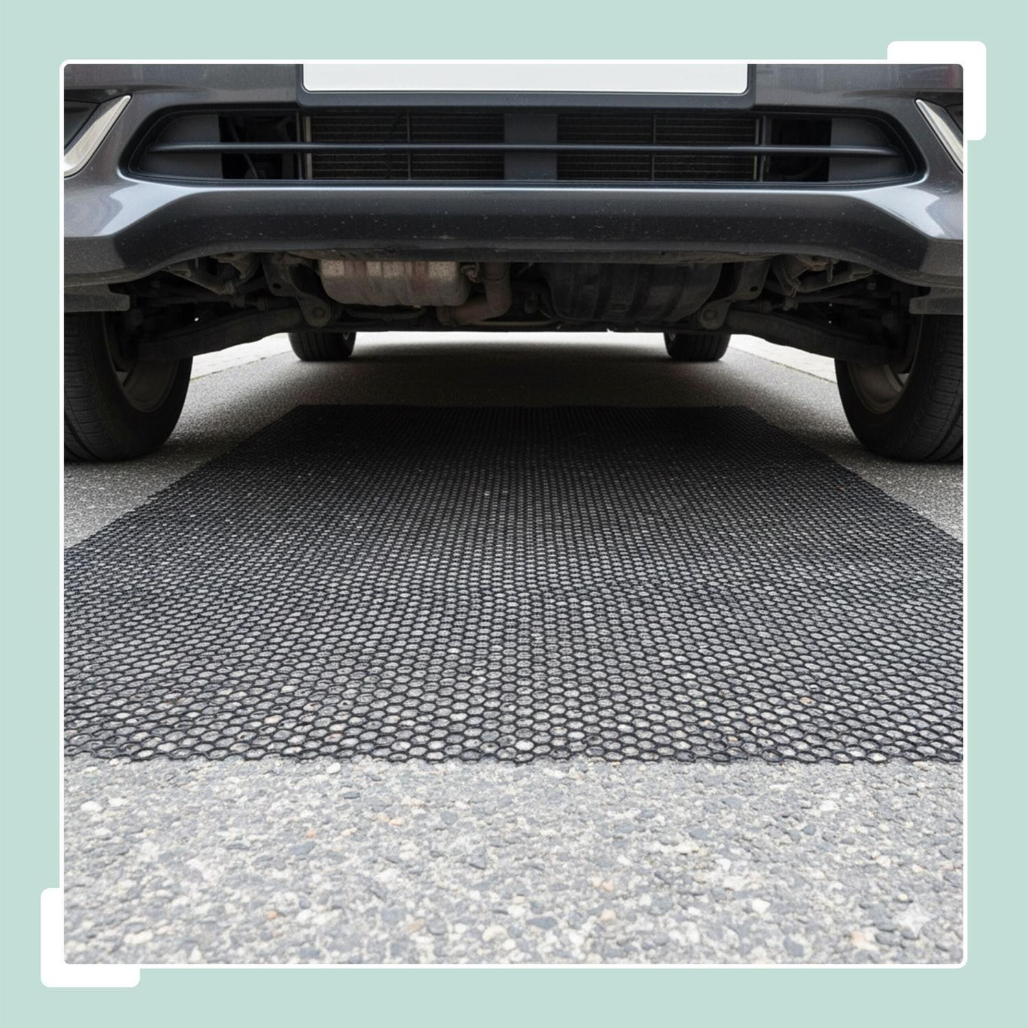 Marderabweisende Automattenmatte – Stachelgitterschutz