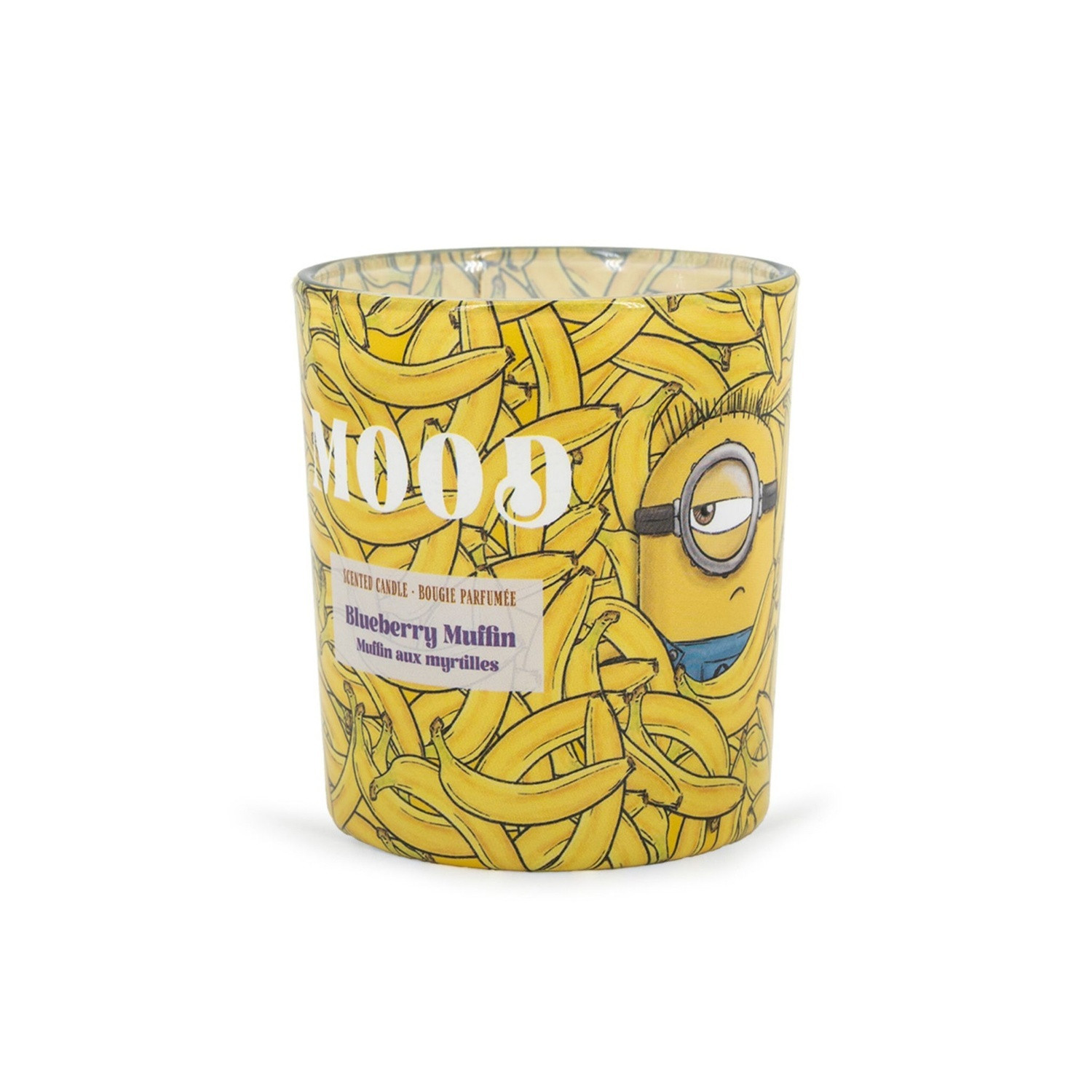 Bougie parfumée Minions – Fruitée, sucrée, 25 heures de combustion