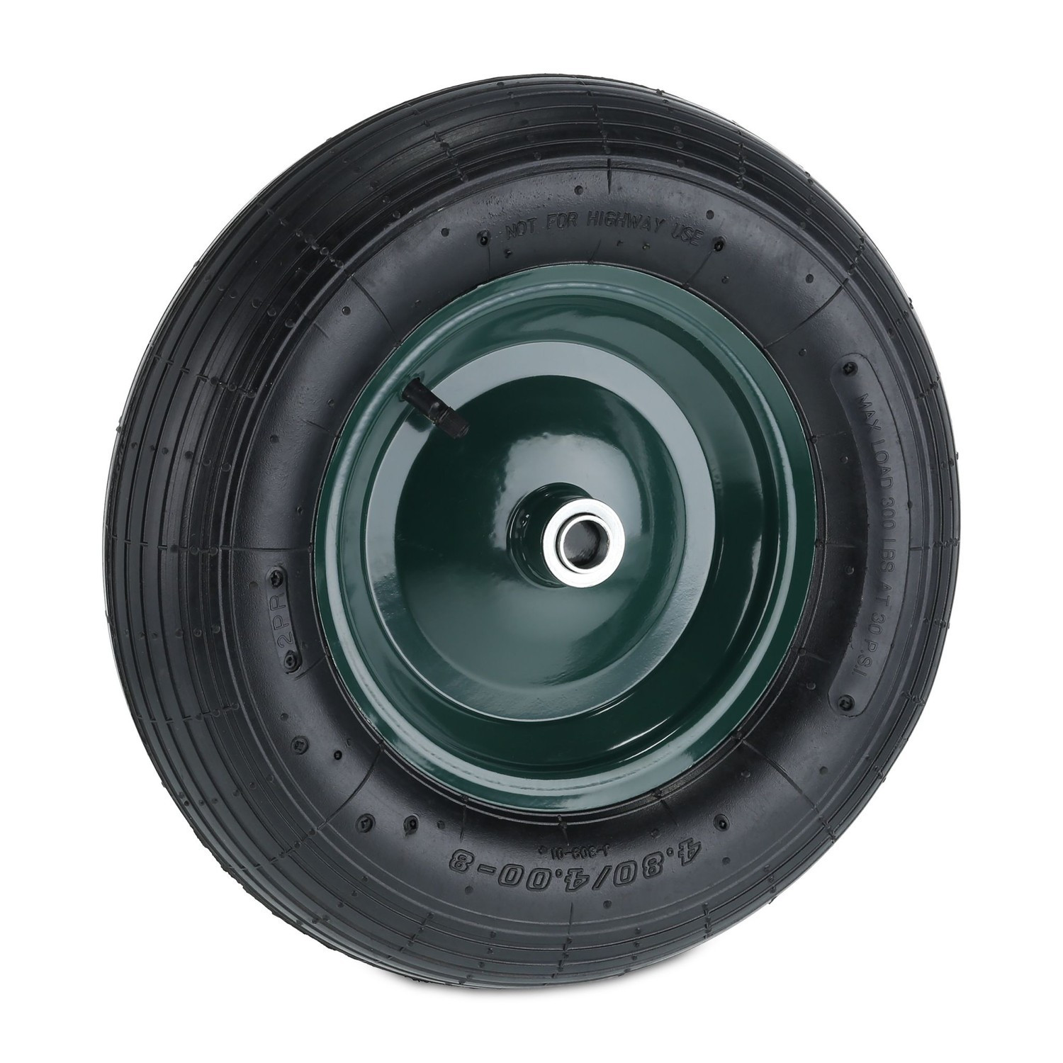Pneu sobressalente para carrinho de mão, pneumático 4.00-8 polegadas