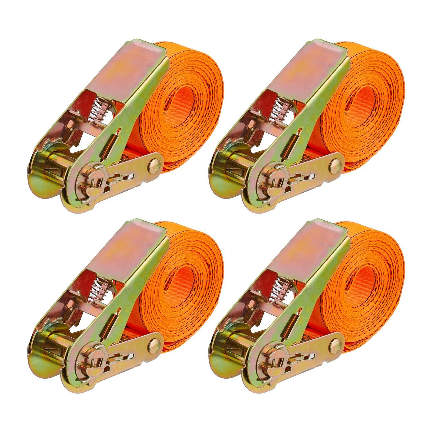 Spanbandenset, 4-pack, polyester, ladingzekering