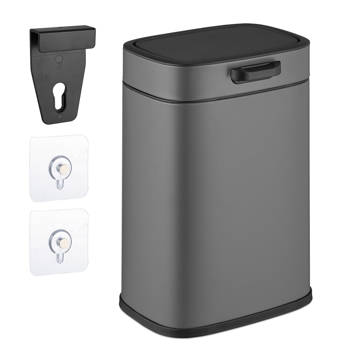 Hanging Kitchen Waste Bin, 5L, Wall-Mountable