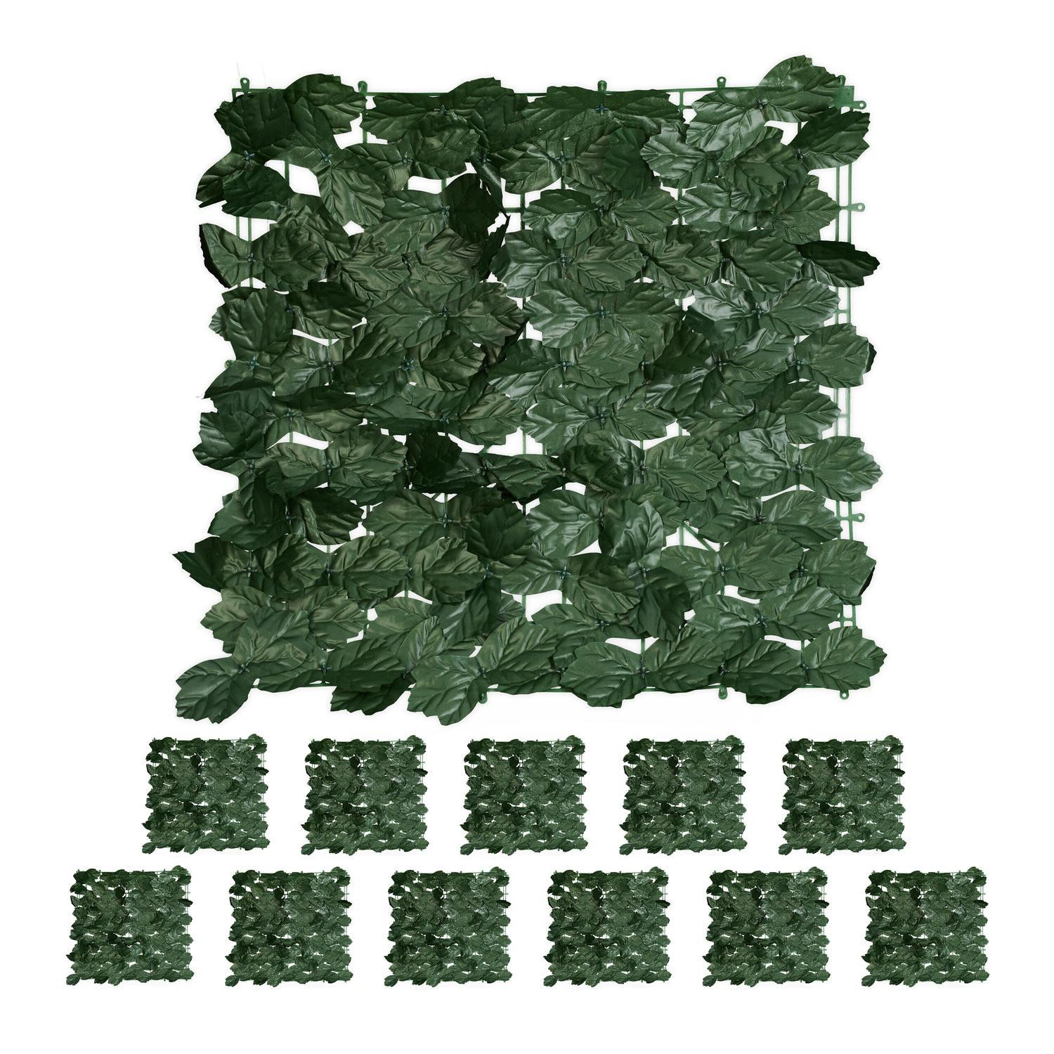 Ivy Leaf Privacy Screen, sada 12 panelov