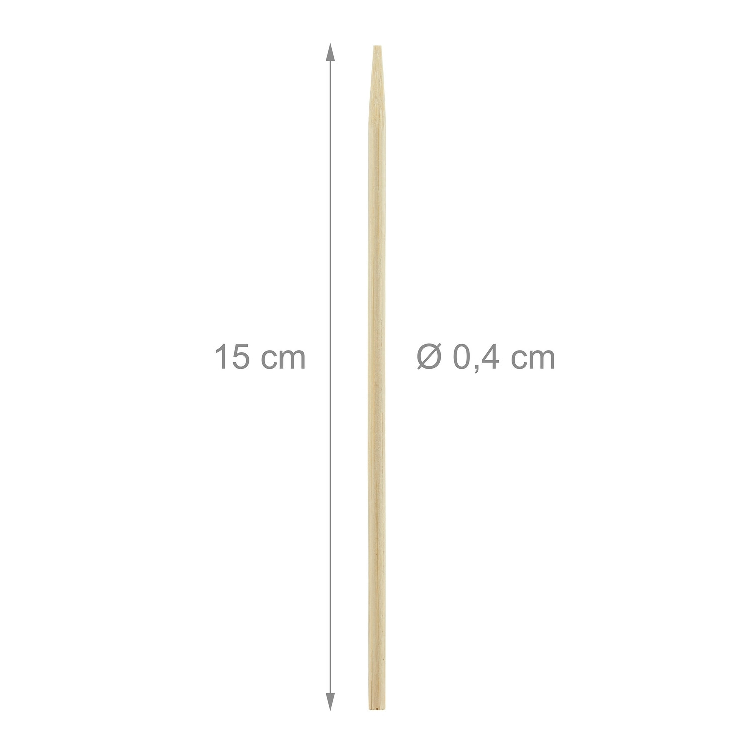 Bamboo Cake Pop Sticks, 250 Pack